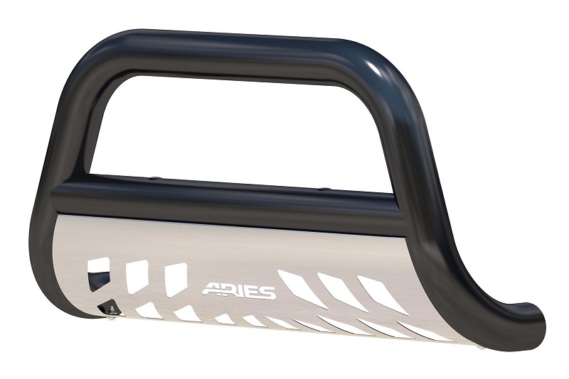 Aries Black-Brushed Bull Bar 05-11 Dodge Dakota - Click Image to Close